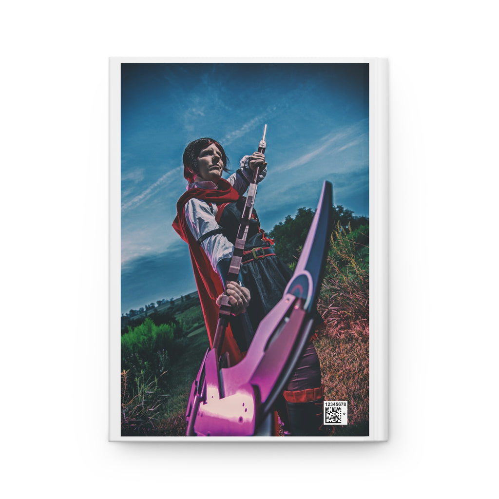 Hardcover Journal — Ruby Rose Fantasy Notebook (Matte)